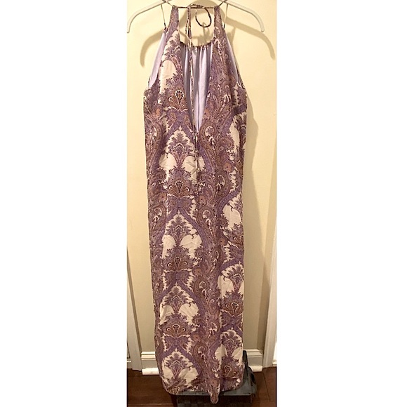 Revolve Sayrd Maxi Dress in Purple Paisley NWT - Picture 8 of 11